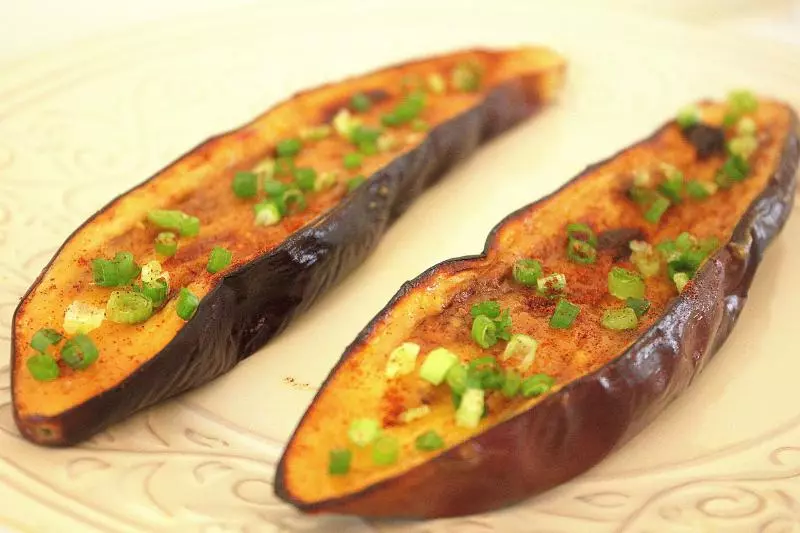 日式味噌烤茄子 Miso Glazed Eggplant