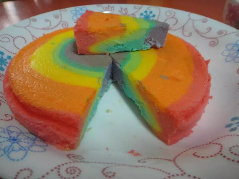 彩虹輕乳酪蛋糕