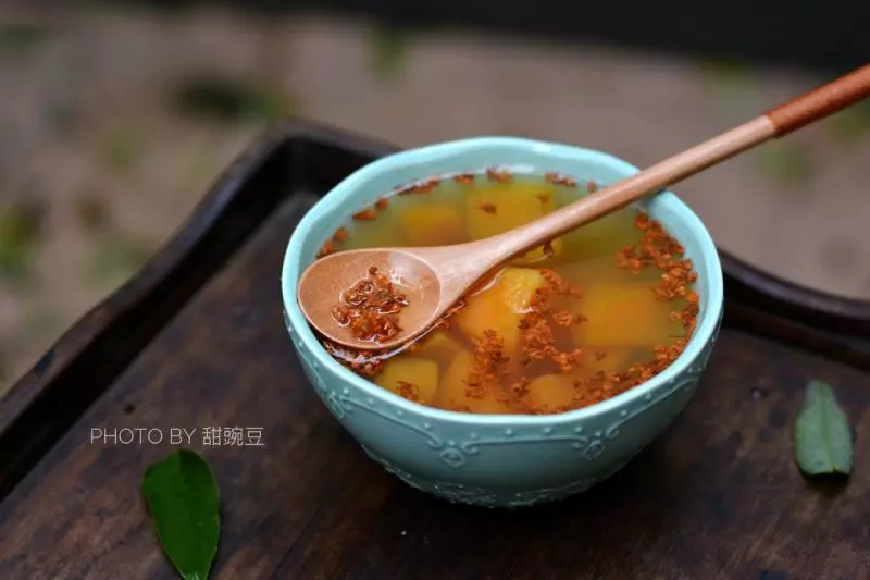 桂花山芋（紅薯）甜湯