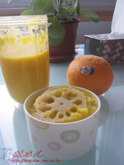 橙汁藕片