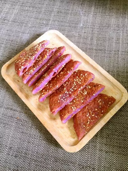 黃油紫薯餅