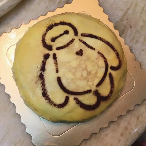 芒果千層蛋糕(8寸)
