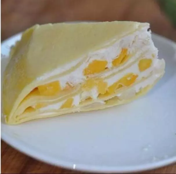 芒果榴槤千層蛋糕
