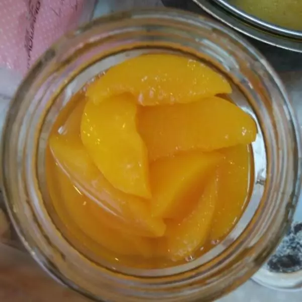 自製美味黃桃罐頭