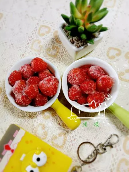 冷凍草莓（將新鮮封存）