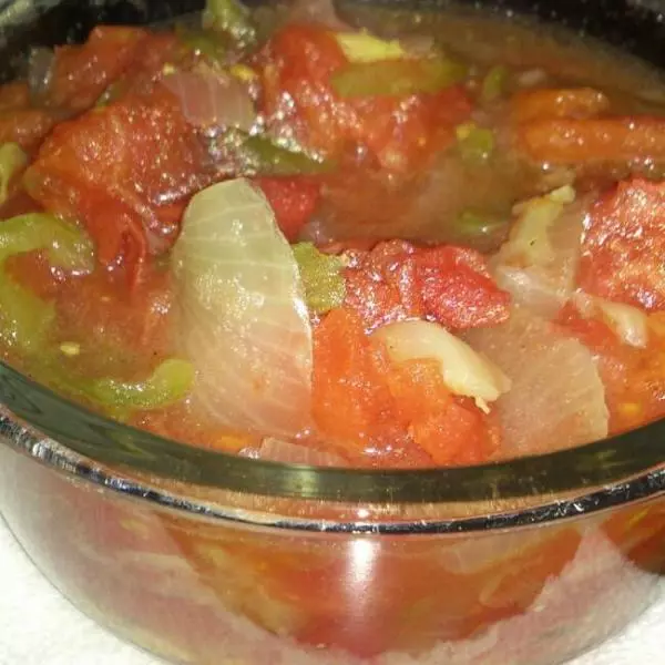 一個番茄蔬菜湯（借鑑山寨版）