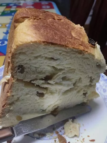 椰絲葡萄乾麵包 （麵包機版）