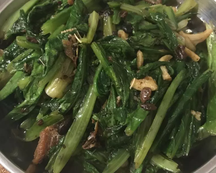 豆豉鯪魚油麥菜