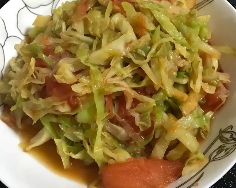 大頭菜炒西紅柿土豆