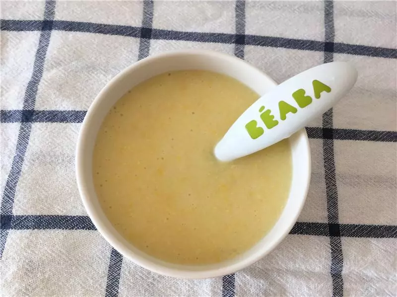 寶寶輔食-奶香玉米濃湯
