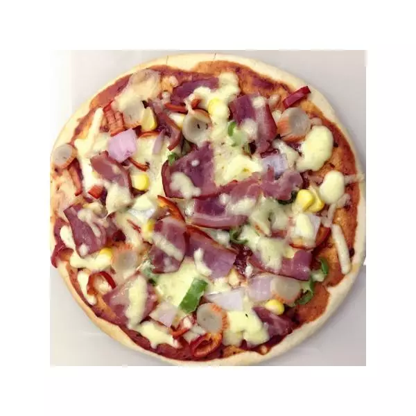 培根鮮蝦披薩