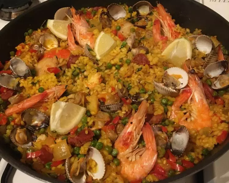 西班牙海鮮飯paella