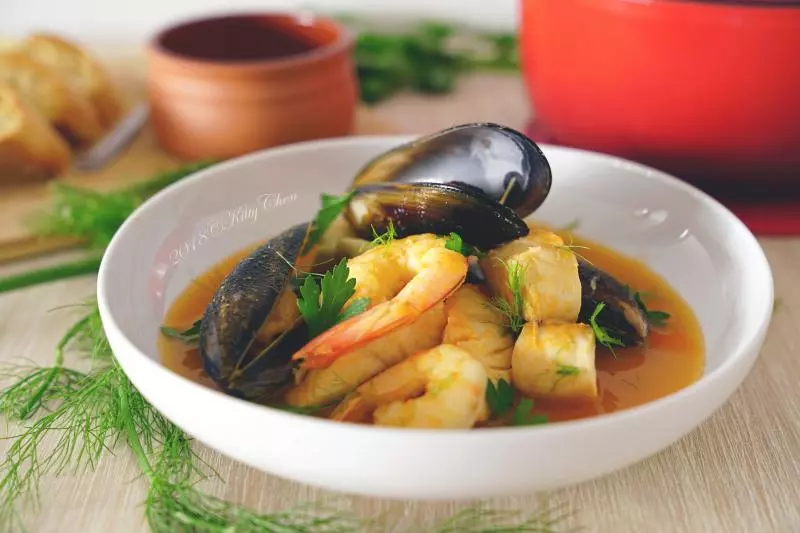李夫人的自我修養：「不過如此」的馬賽海鮮湯 Bouillabaisse Style Seafood Stew