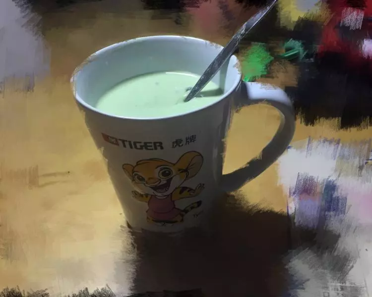 大麥若葉酸奶