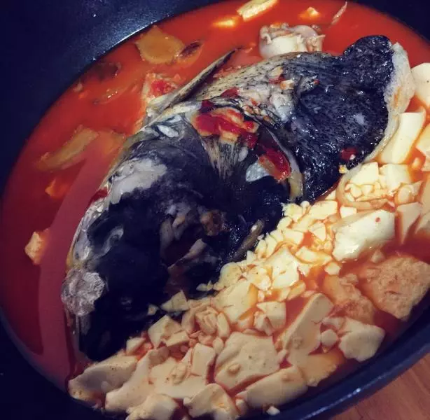 韓式辣椒醬魚頭豆腐