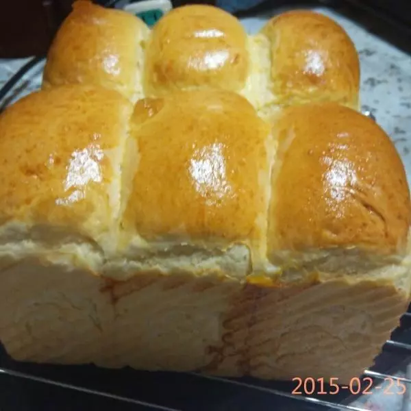 中種法吐司麵包ACA烤箱做法(兩個吐司量)
