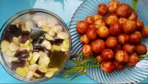醬土豆&amp;酸菜蠶豆湯· 圓滿素食