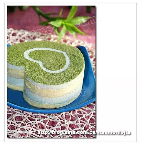 綠茶慕斯蛋糕