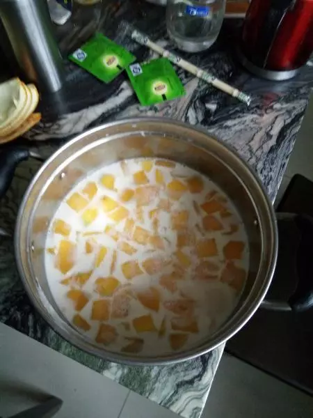 芒果椰奶凍