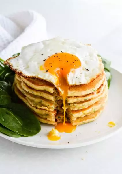 Pancake：鹹味煎蛋?鬆餅