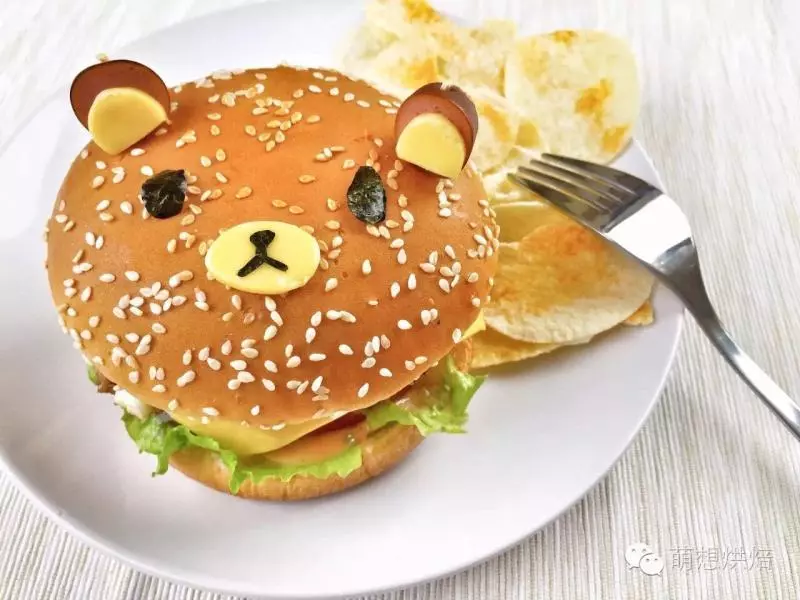 輕鬆熊日式漢堡