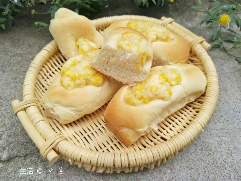 土豆玉米軟萌麵包