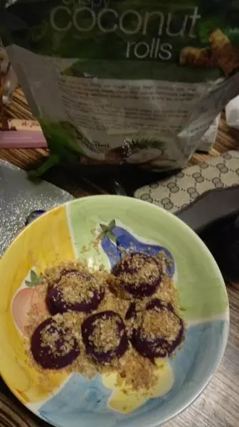 紫薯芝心椰子球