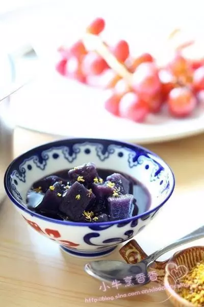 桂花紫薯湯