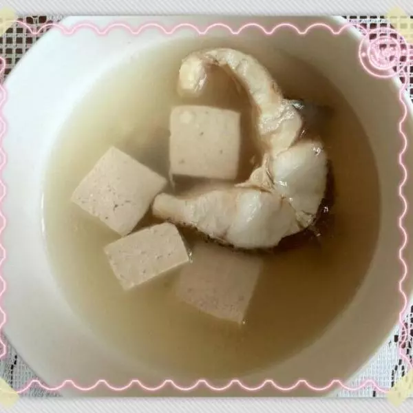 黑魚豆腐湯