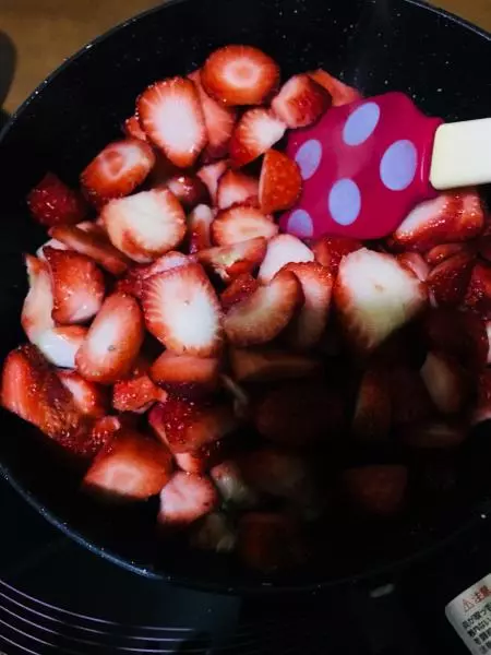 超簡單的草莓醬