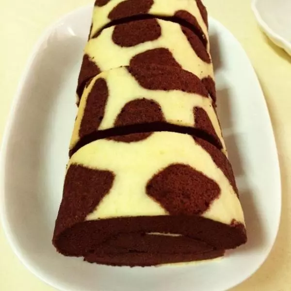 長頸鹿蛋糕卷