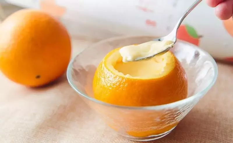 香甜橙奶燉蛋