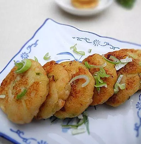 夏日美食——香煎蔬菜蝦仁餅
