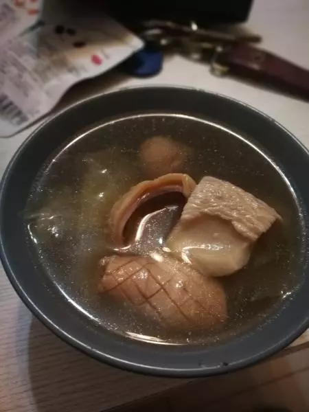 椰菜海皇湯