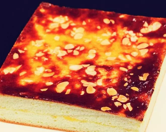 楓糖岩燒蛋糕