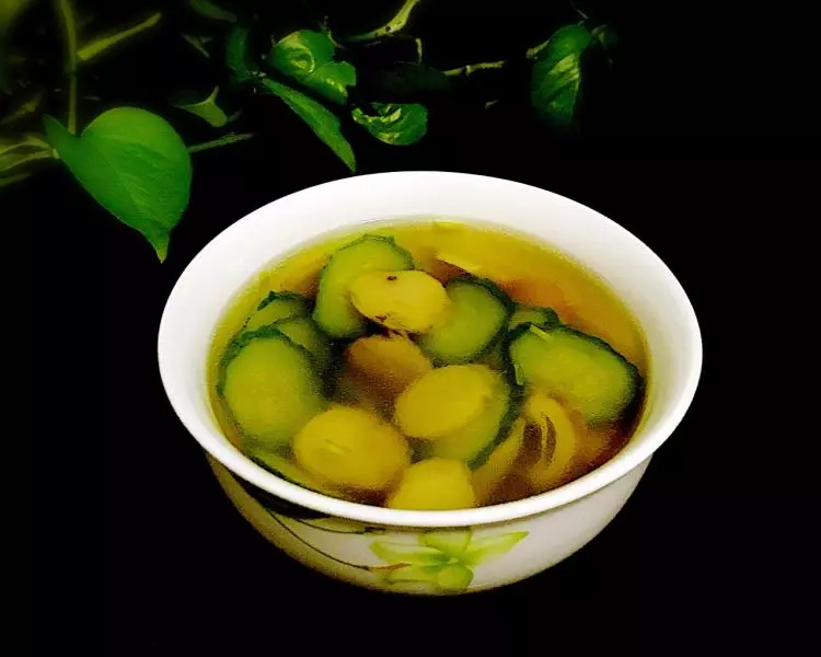 松茸黃瓜湯