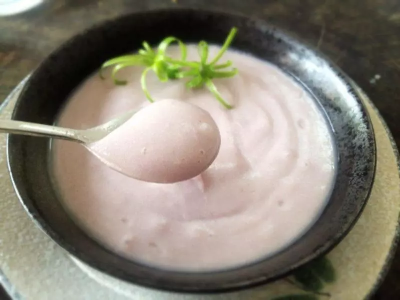 奶香紫薯芋頭羹