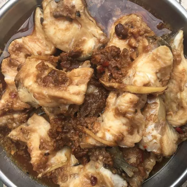 豆醬蒸魚骨