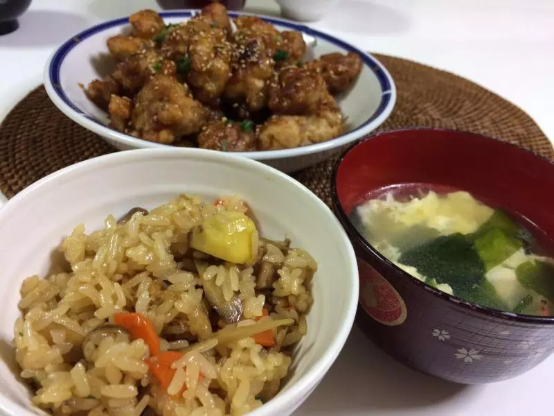 日式板栗糯米飯