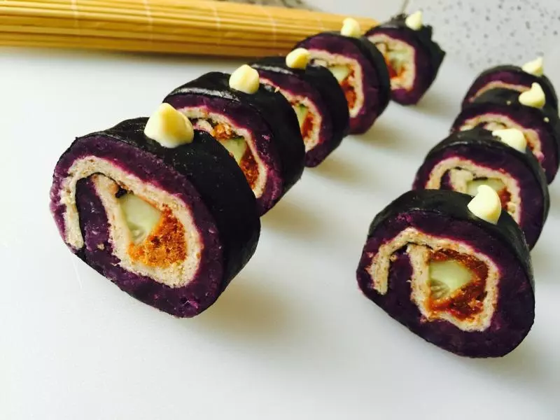紫薯壽司卷
