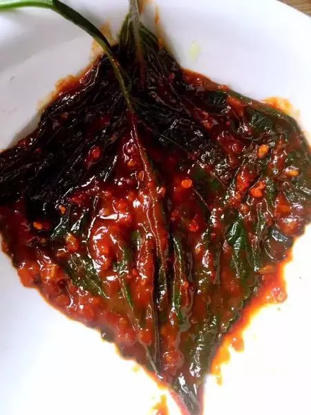 朝鮮族鹹菜 蘇子葉
