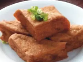 鹵油豆腐