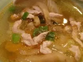 榨菜肉絲湯