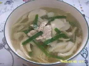 平菇瘦肉湯