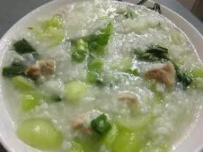 雞肉青菜粥