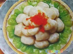 軟煎蟹黃魚餅