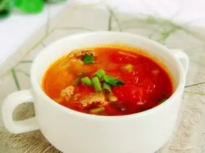番茄魚片湯