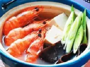 蘿蔔鮮蝦鍋