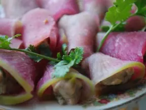 蘿蔔魚肉卷