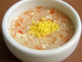 胡蘿蔔豆腐蛋黃面